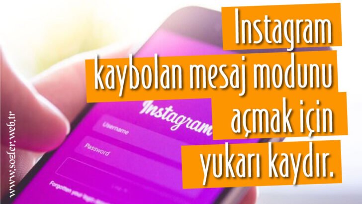 Instagram kaybolan mesaj modunu açmak için yukarı kaydır… Instagram kaybolan mesaj özelliği nasıl çalışıyor?Instagram kaybolan mesaj modunu açmak için yukarı kaydır… Instagram kaybolan mesaj özelliği nasıl çalışıyor?